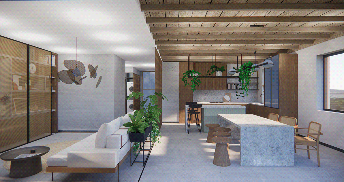 Apartament Japandi — projekt koncepcyjny — photo 3