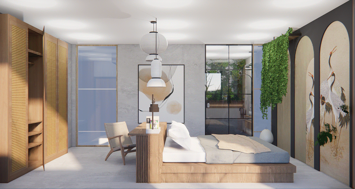 Apartament Japandi — projekt koncepcyjny — photo 7